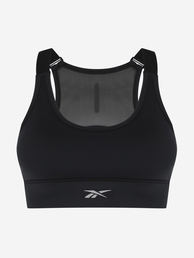 фото Топ бра спортивный reebok core, черный