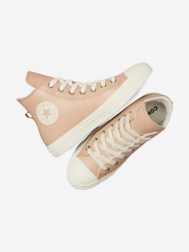 Кроссовки Converse Chuck Taylor All Star Leather Faux Fur Lining