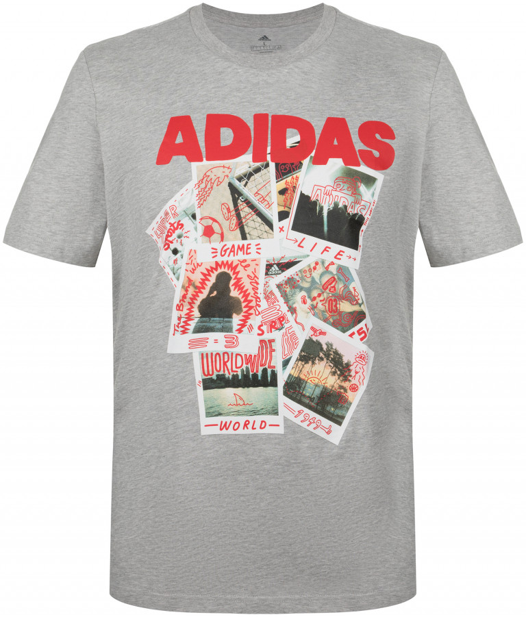 Футболка мужская adidas Doodle Photos