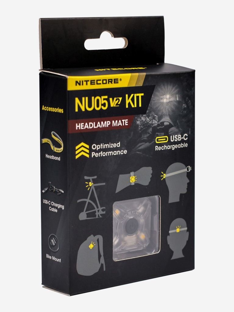 Фонарь NITECORE NU05 V2 KIT (NU05V2KIT)