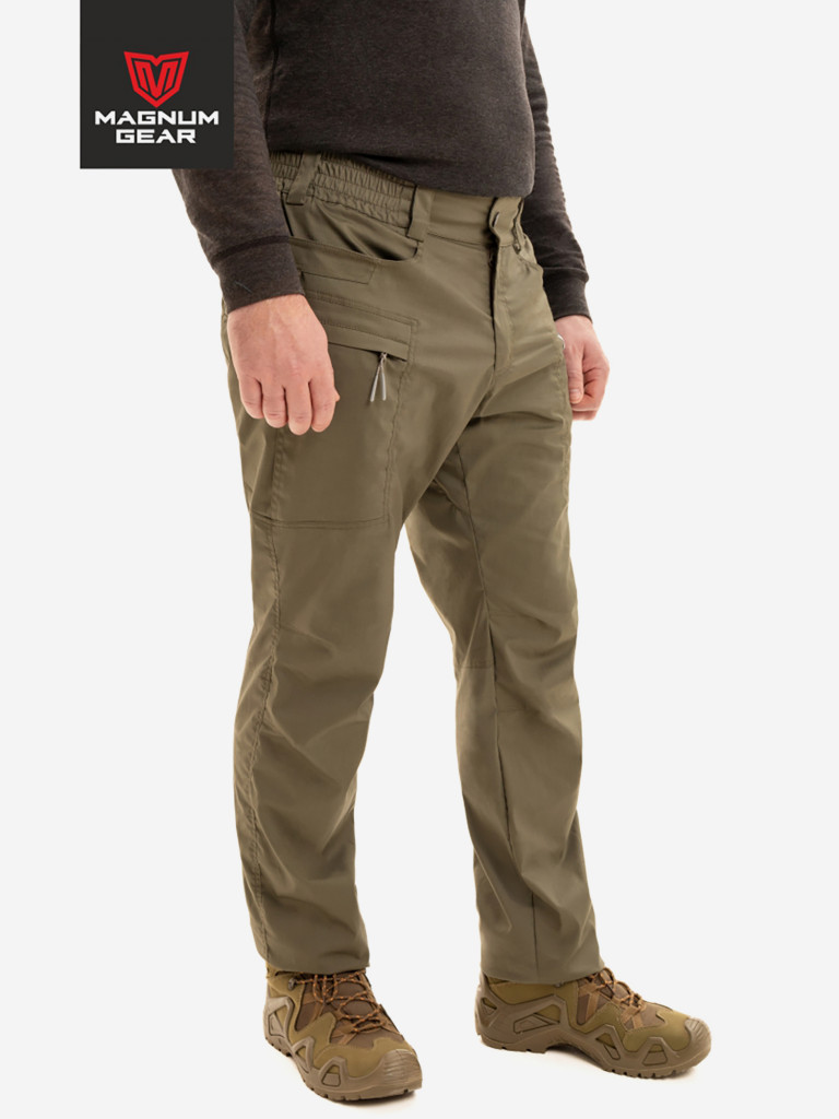 Брюки для рыбалки и охоты MAGNUM GEAR ATLAS PRO серо-оливковый