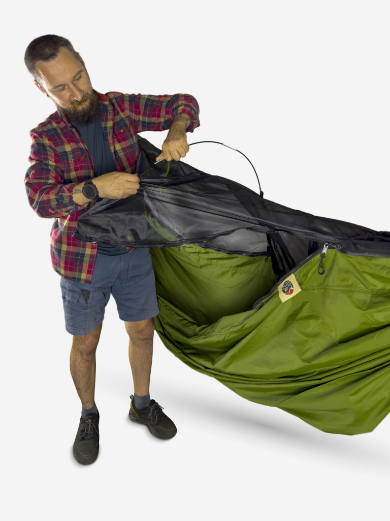 Гамак ЧиллСкилл Повеса Олива 335x165