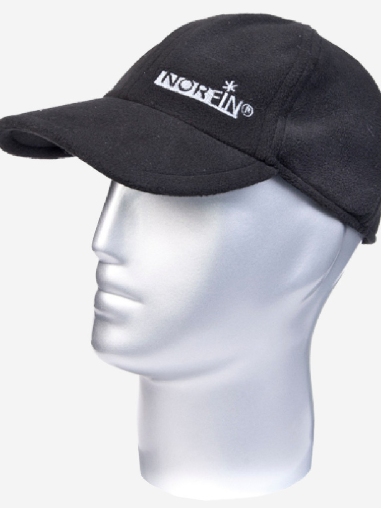 Шапка-бейсболка Norfin FLEECE BLACK мужская зимняя утепленная