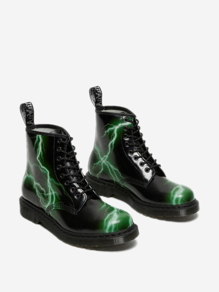 Ботинки мужские DR. MARTENS Unisex 1460 Martin Boots Black/Green
