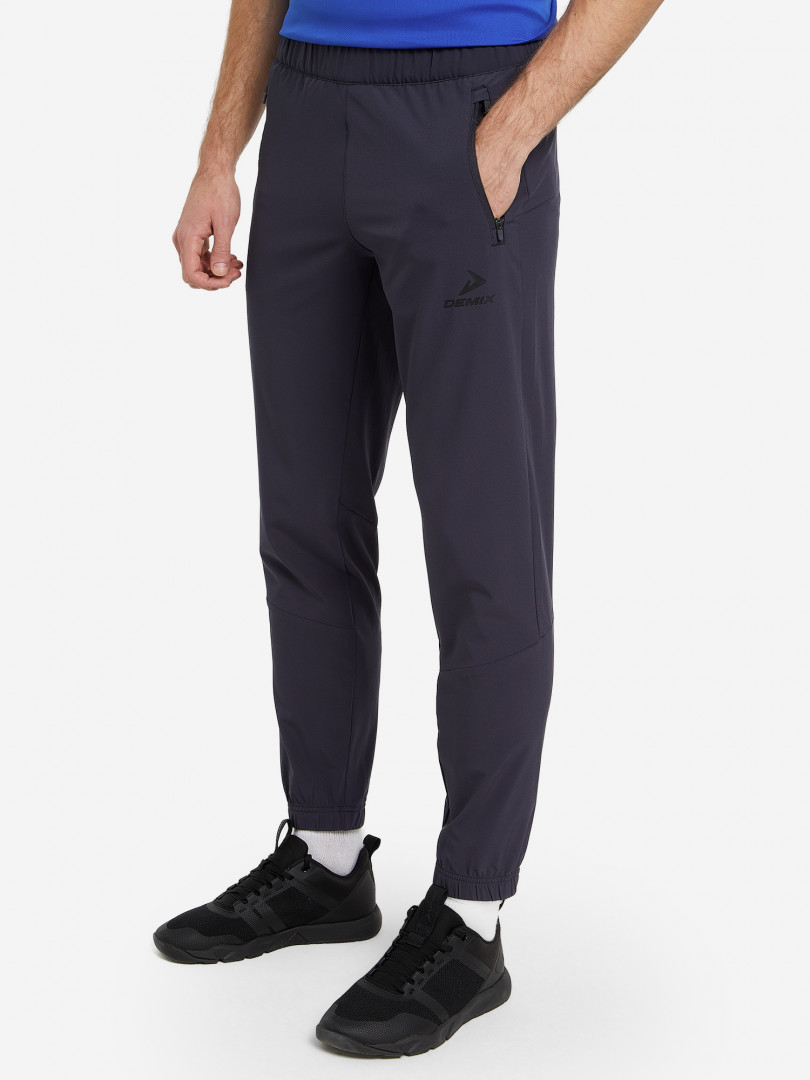 фото Брюки мужские demix, коричневый