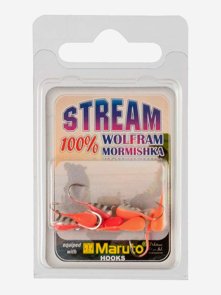 Мормышка Helios вольфрамовая Капля с ушком крашеная 4мм 1.10г 54 (MW-1140-54), 10 штук в упаковке