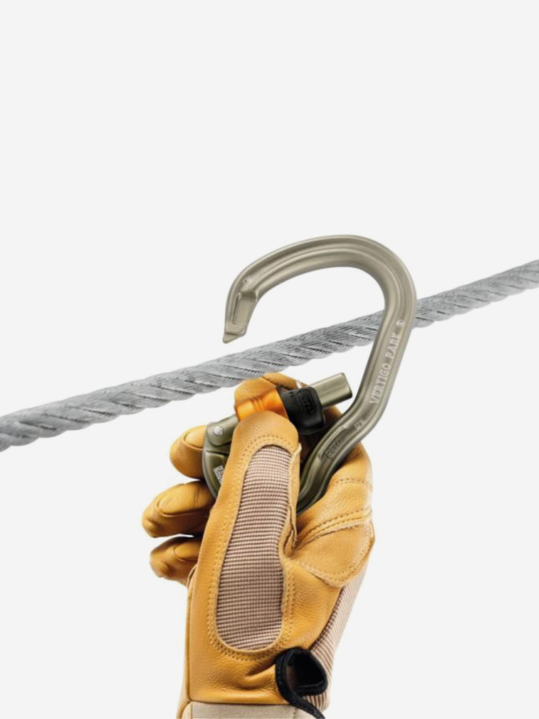 Карабин альпинистский Petzl VERTIGO WIRE-LOCK PARK
