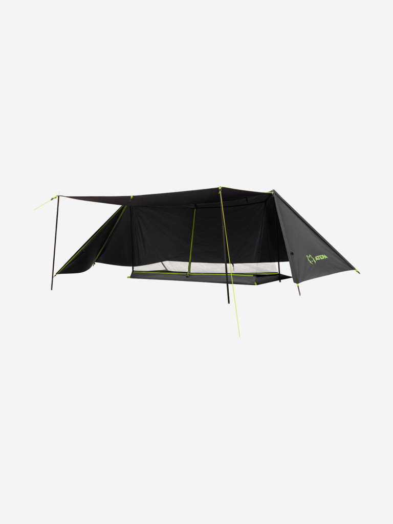 Палатка Atepa DISTAGHIL SAR, одноместная треккинговая, чёрный, легкая, быстрая установка