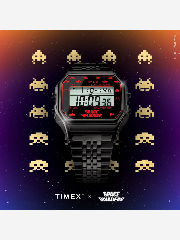 Спортивные часы TIMEX TW2V30200, Электронные, 34 мм, с подсветкой Indiglo