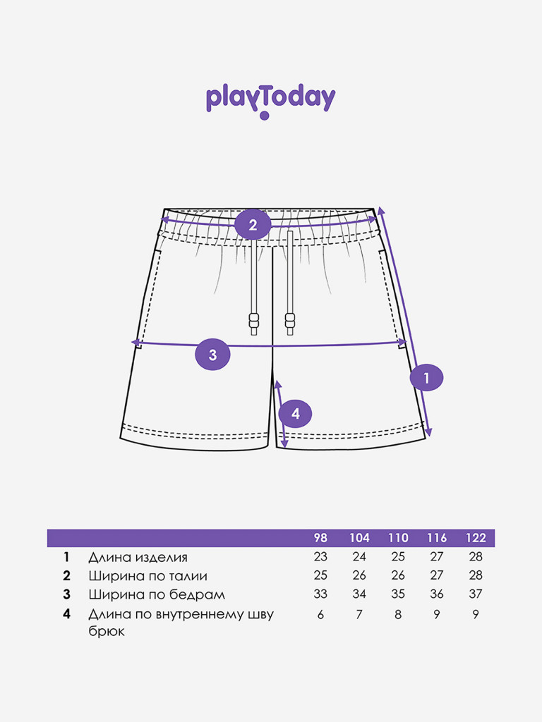 Шорты плавательные для мальчика PlayToday