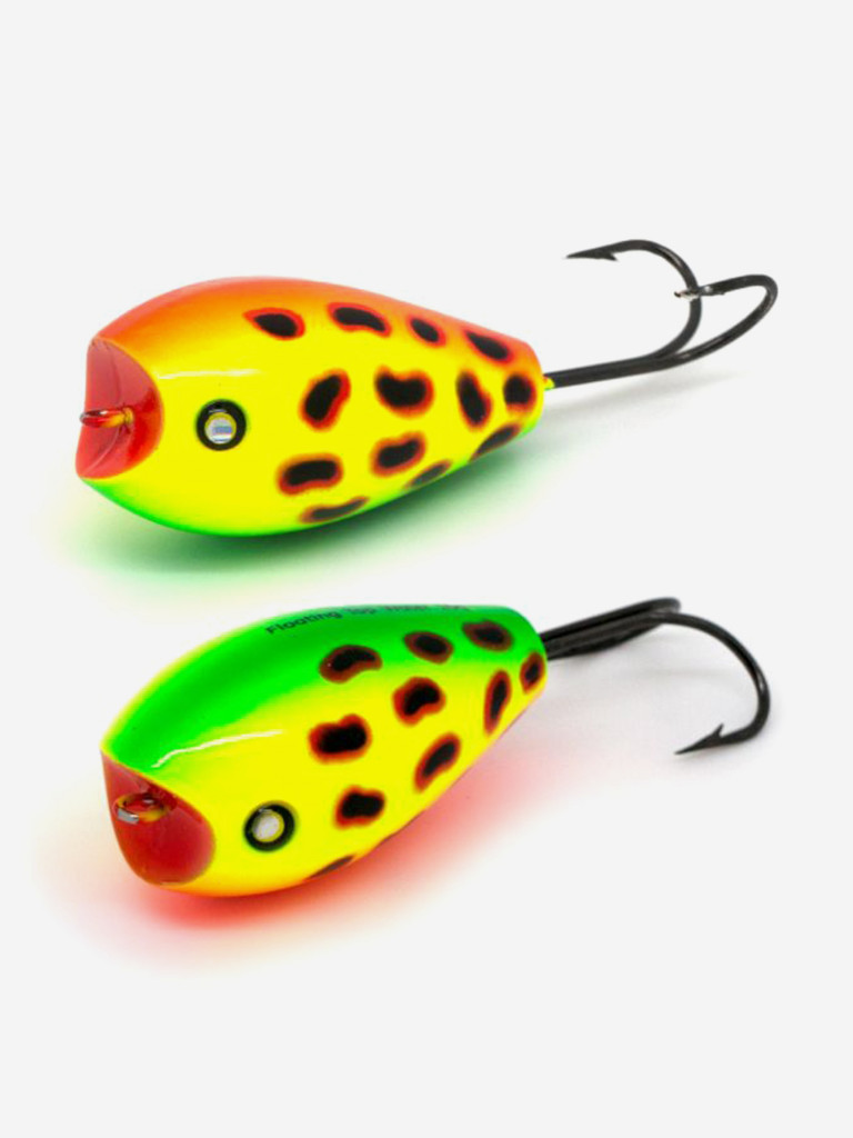 Воблер Akara Double Egg 45F хорватское яйцо плавающий на щуку 10гр A37