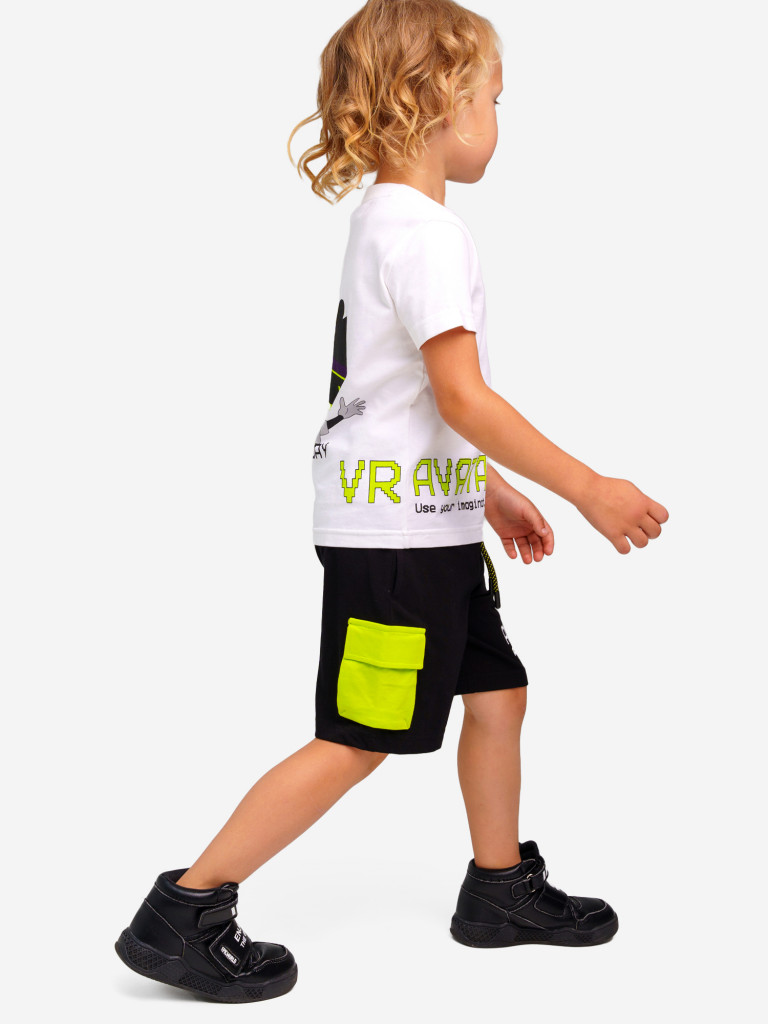 Комплект для мальчиков: футболка, шорты PlayToday