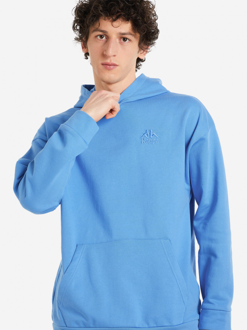 фото Худи мужская kappa authentic core, синий