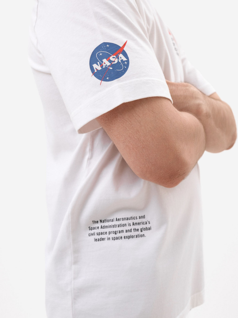Футболка NASA Worm Logo Alpha Industries