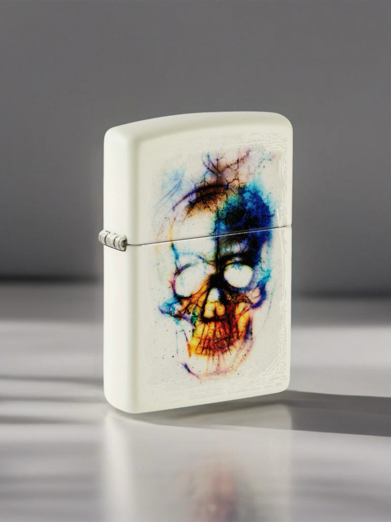 Зажигалка бензиновая ZIPPO 48563 Skull