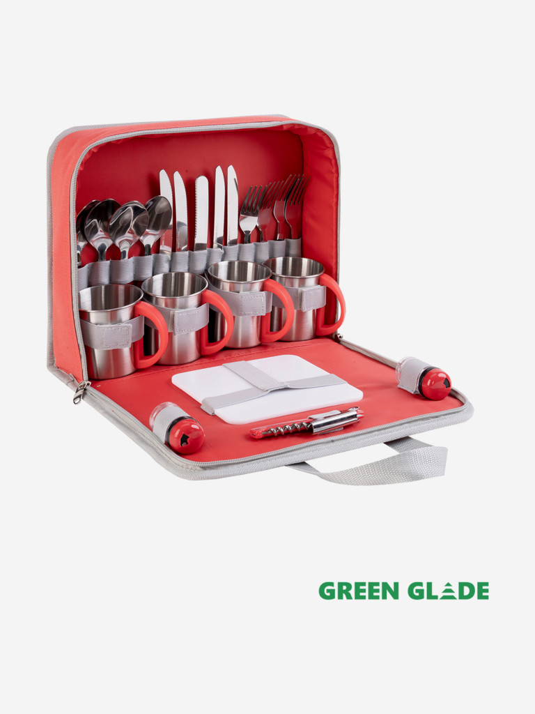 Набор для пикника 3044 Green Glade 26 предметов (8)