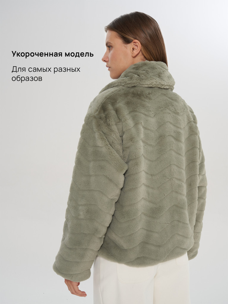 Куртка меховая женская FILA