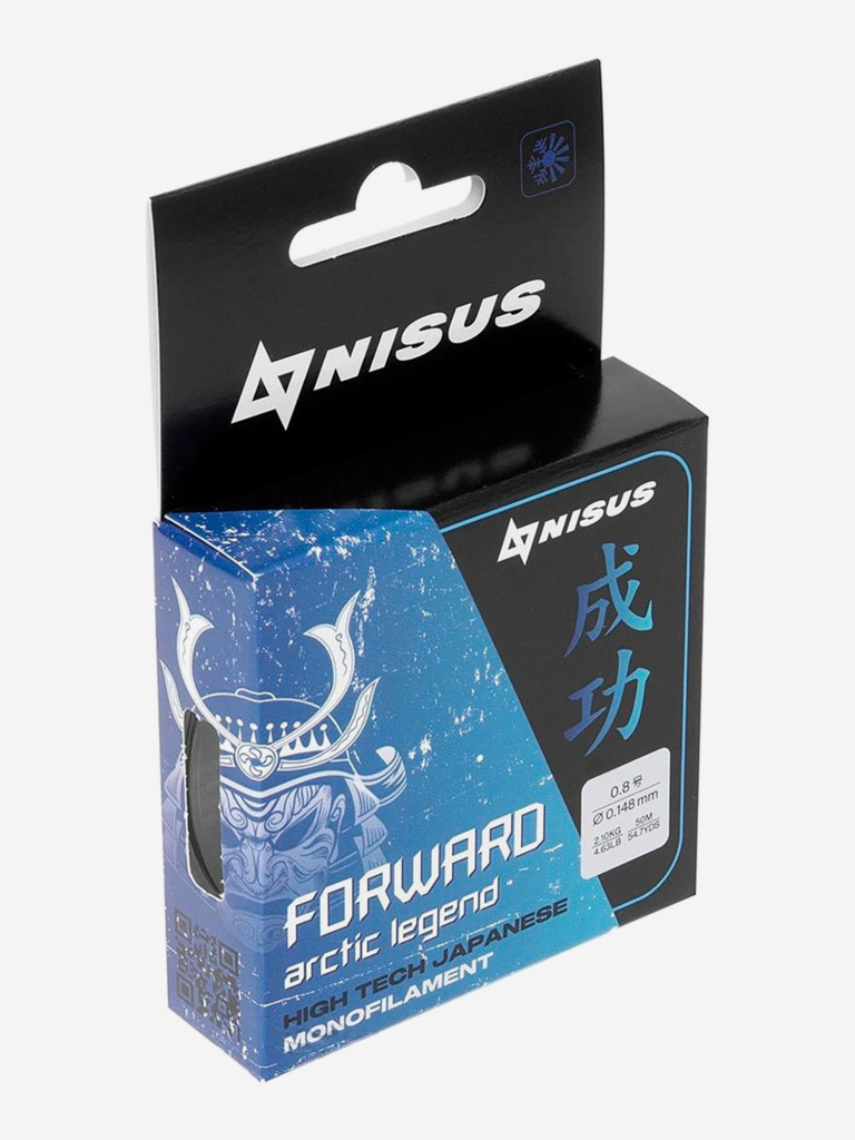 Леска для рыбалки Nisus FORWARD ARCTIC LEGEND Nylon 0,148мм, 50м, 2,1кг, прозрачный