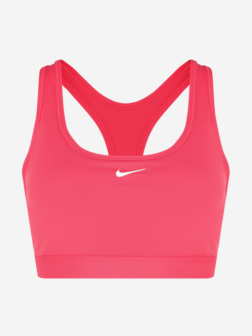 фото Спортивный топ бра nike swoosh, розовый