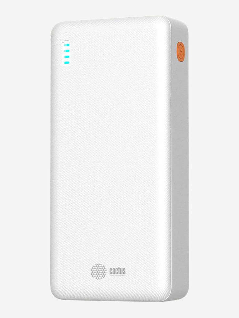 Внешний аккумулятор Cactus CS-PBFSEA-20000, 20000мAч, белый