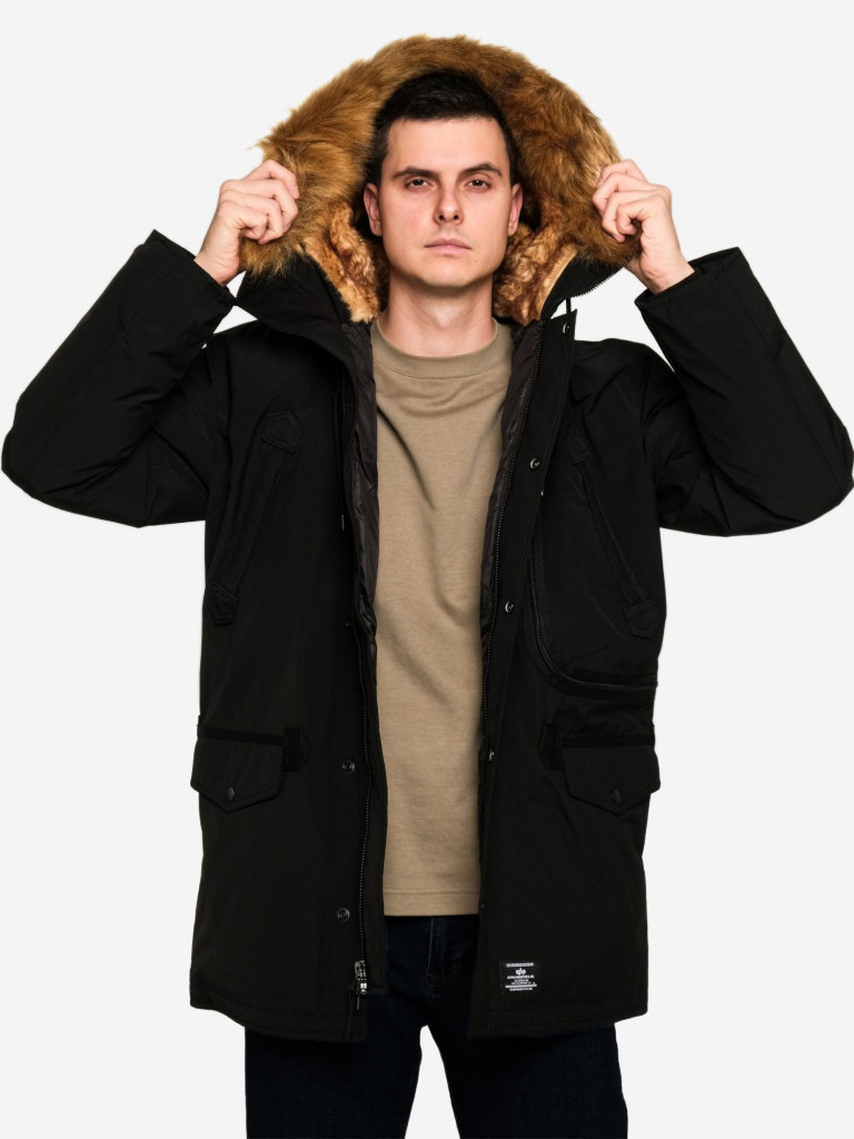 Парка утеплённая пуховая мужская N-3B Alpine Gen II Alpha Industries