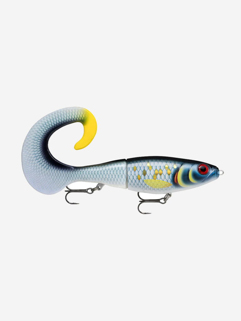 Воблер для рыбалки RAPALA X-Rap Otus 25, 25см, 90гр, цвет SCRB, медленно тонущий