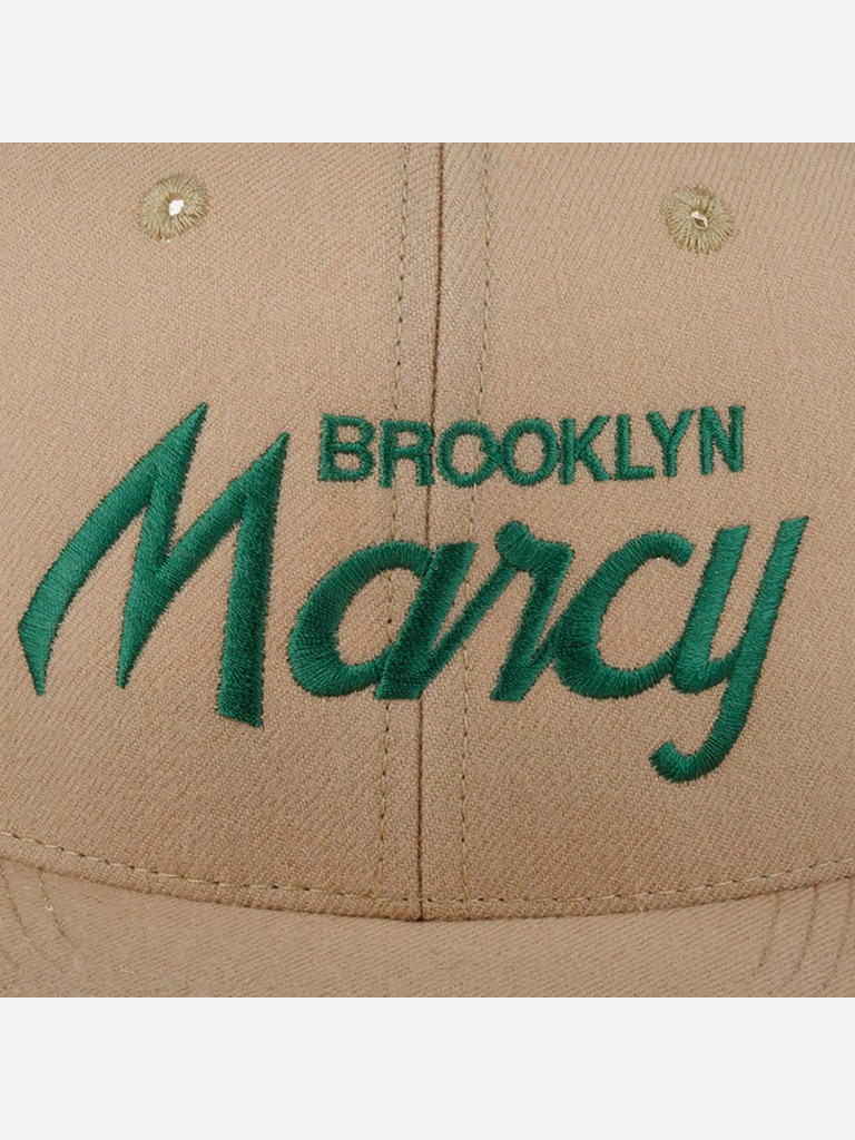 Бейсболка с прямым козырьком HOOD 100-MWL001-NY015-CL Marcy III, NY (бежевый)