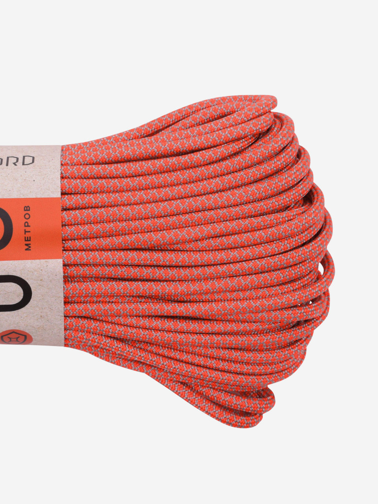 Паракорд 550 T-Gear x CORD nylon 30м (Orange Grey Snake)