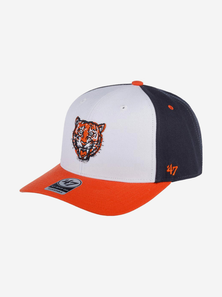 Бейсболка с сеточкой 47 BRAND BCPTN-CLZRP09WBP Detroit Tigers MLB (белый)
