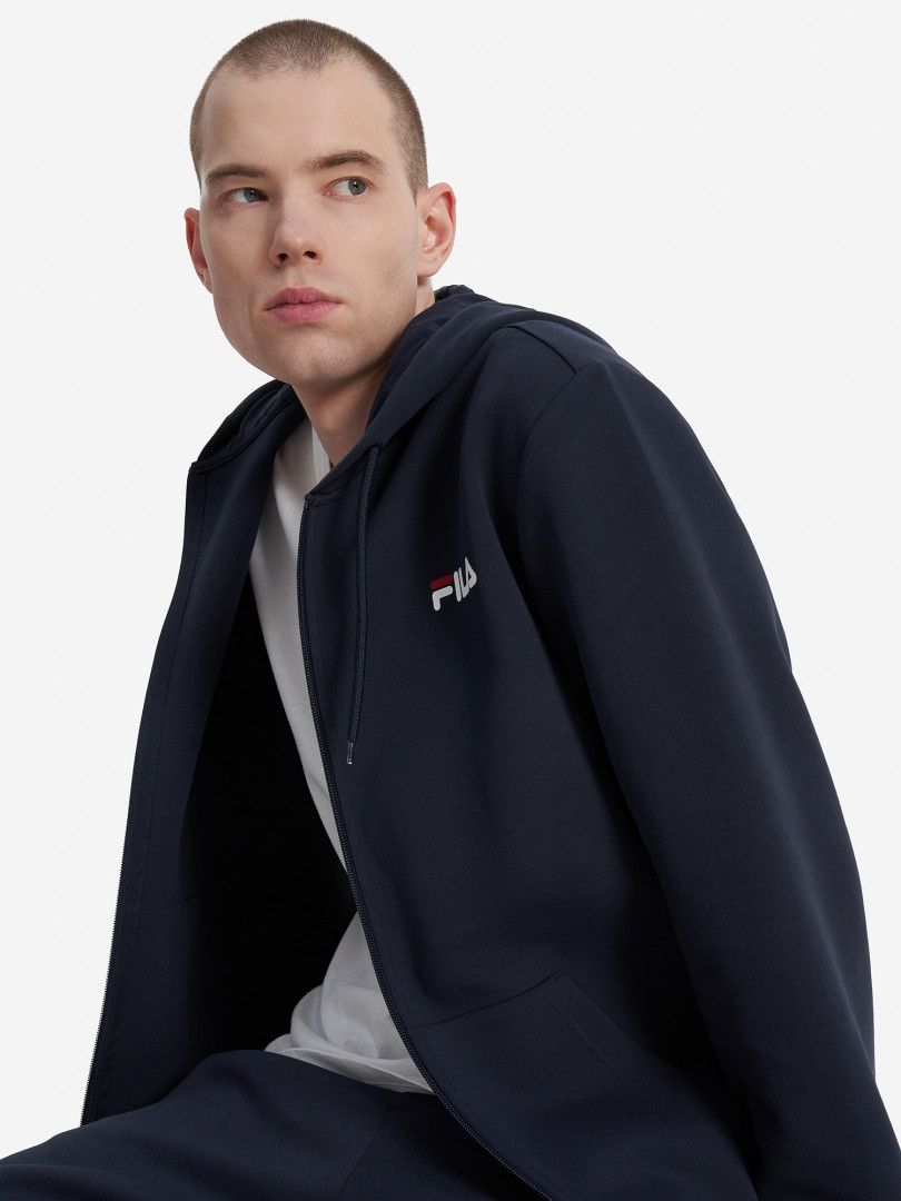 фото Толстовка мужская fila essentials, синий