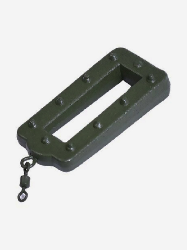 Рыболовное грузило с кольцом и вертлюгом Salmo FRAME SWIVEL 110г