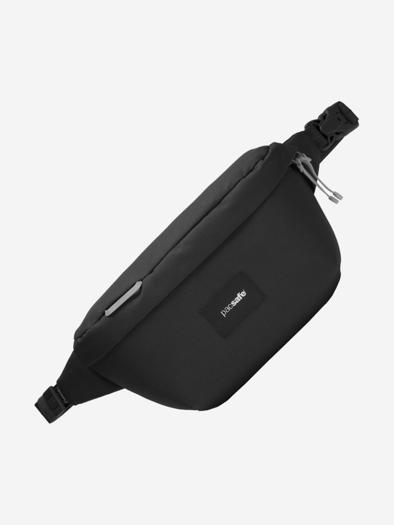 Сумка слинг антивор Pacsafe Go Sling, черная смола, 2.5 л.