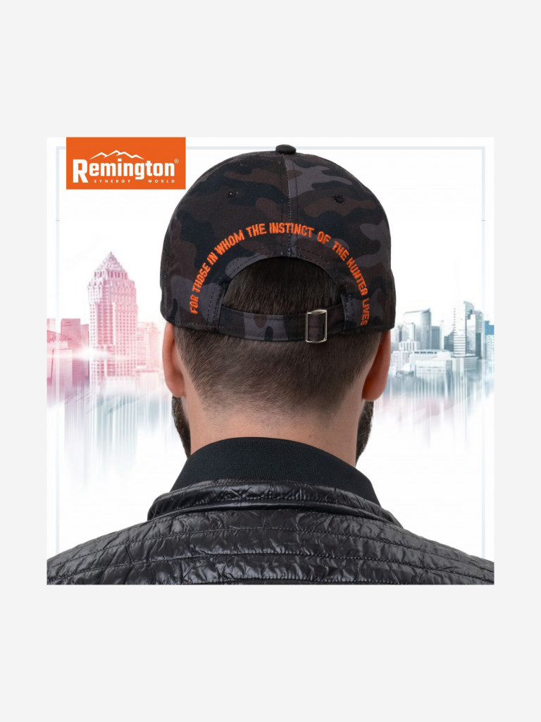 Бейсболка Remington Baseball Cap Trucks Black Camo