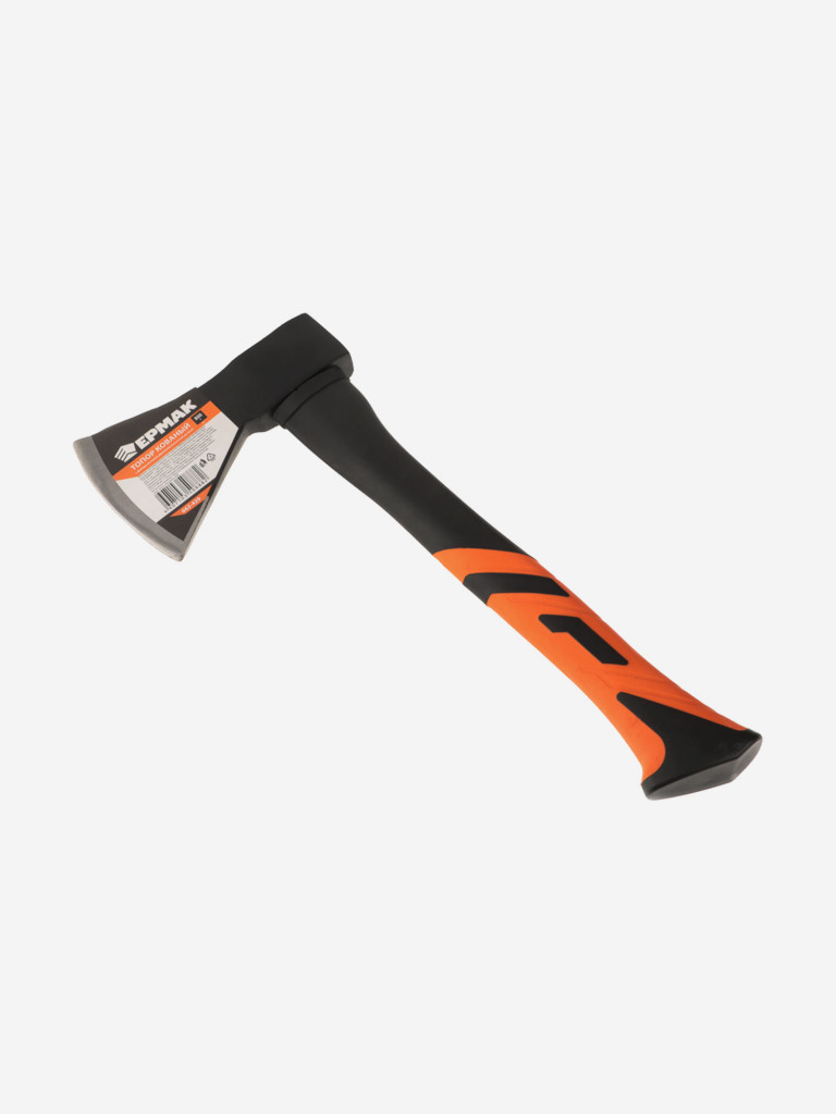 ЕРМАК Топор кованый с фиберглассовой двухкомпонентной ручкой 800г ...