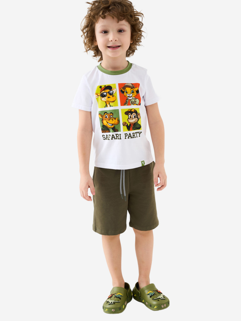 Комплект для мальчиков: футболка, шорты PlayToday