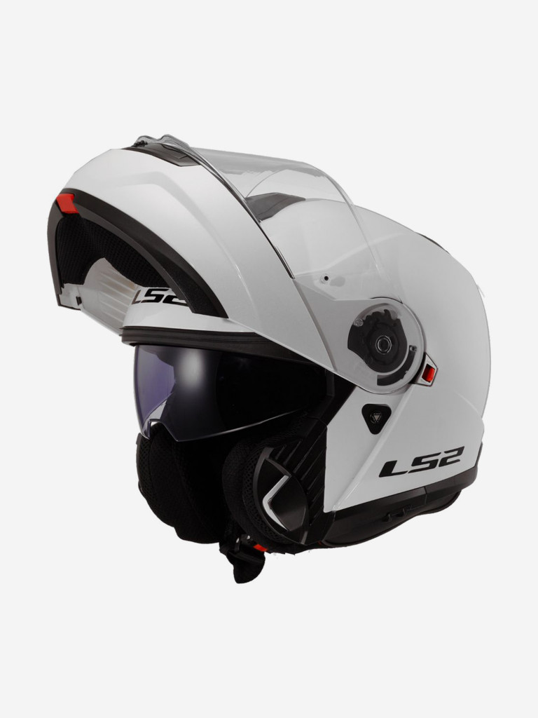 Мотошлем LS2 FF908 STROBE II Solid (белый глянцевый, gloss white)