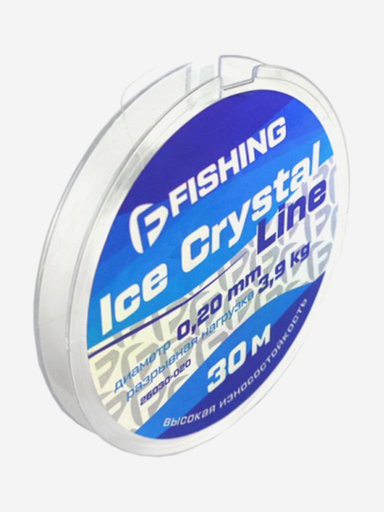Леска F-FISHING Ice Crystal Line 30м 0,20мм
