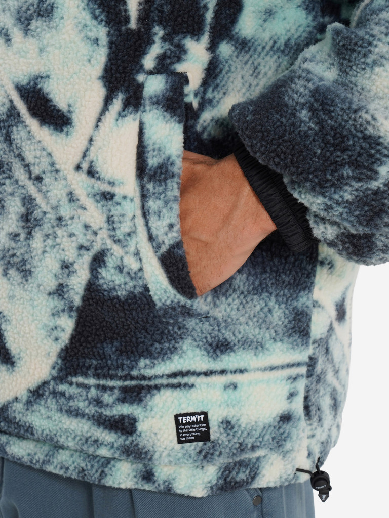 Пуховик мужской двусторонний оверсайз Termit