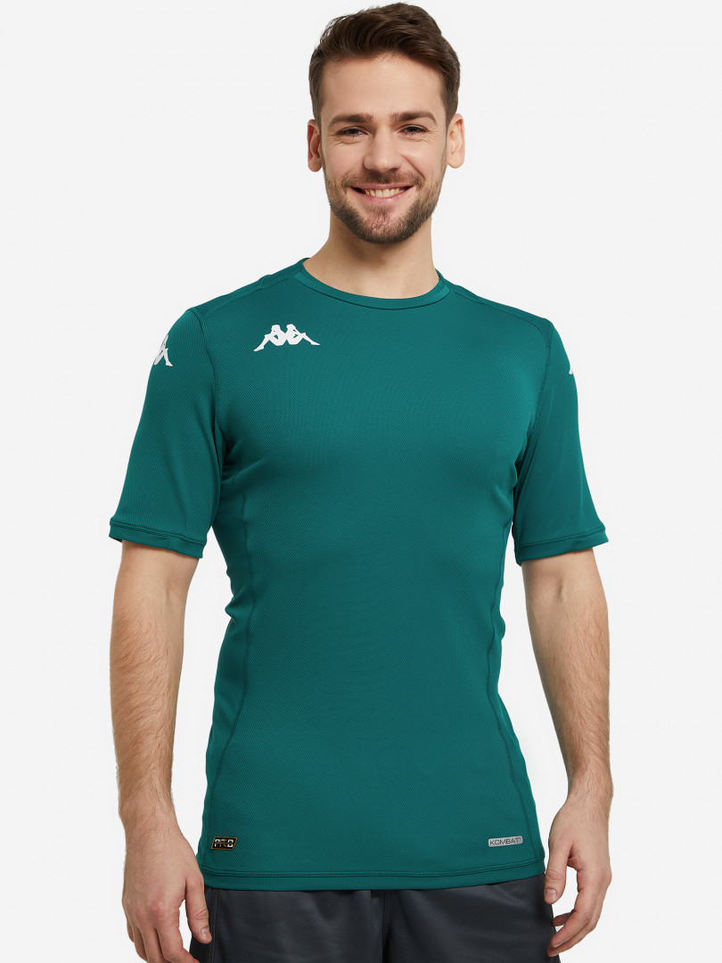 Футболка мужская Kappa Kombat PRO 2024 Зеленый 3649₽