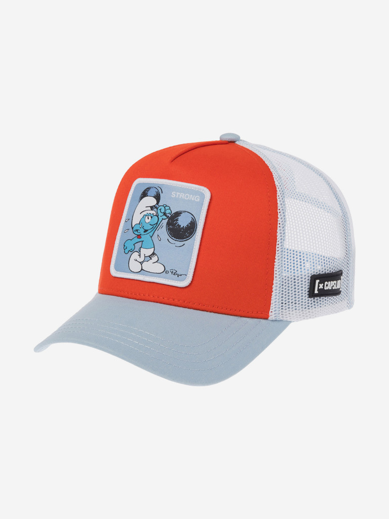 Бейсболка с сеточкой CAPSLAB CL/SMU2/1/CT/STRB The Smurfs Strong