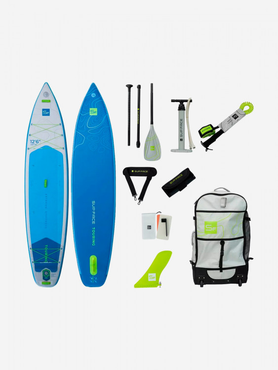 Сапборд SUP face Touring 12.6x32x6 2025, 381x81x15 см, 12.5 кг