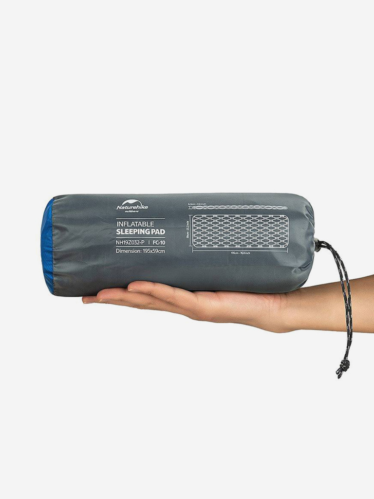 Коврик надувной Naturehike FC-10 NH19Z032-P оранжевый