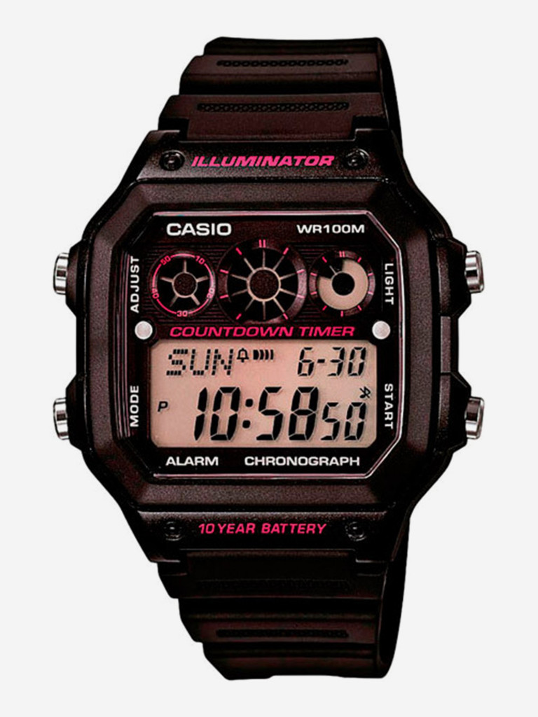 Спортивные часы CASIO ILLUMINATOR AE-1300WH-1A2