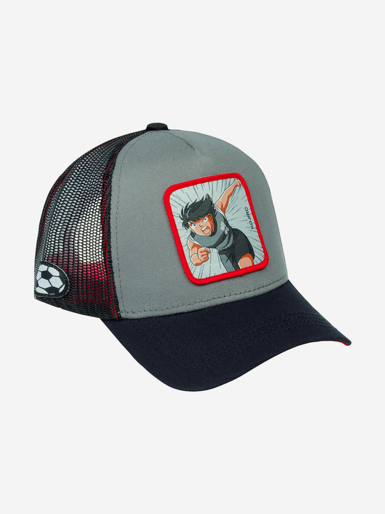 Бейсболка с сеточкой CAPSLAB CL/TSU/1/HYU Captain Tsubasa Kojiro Hyuga (серый)