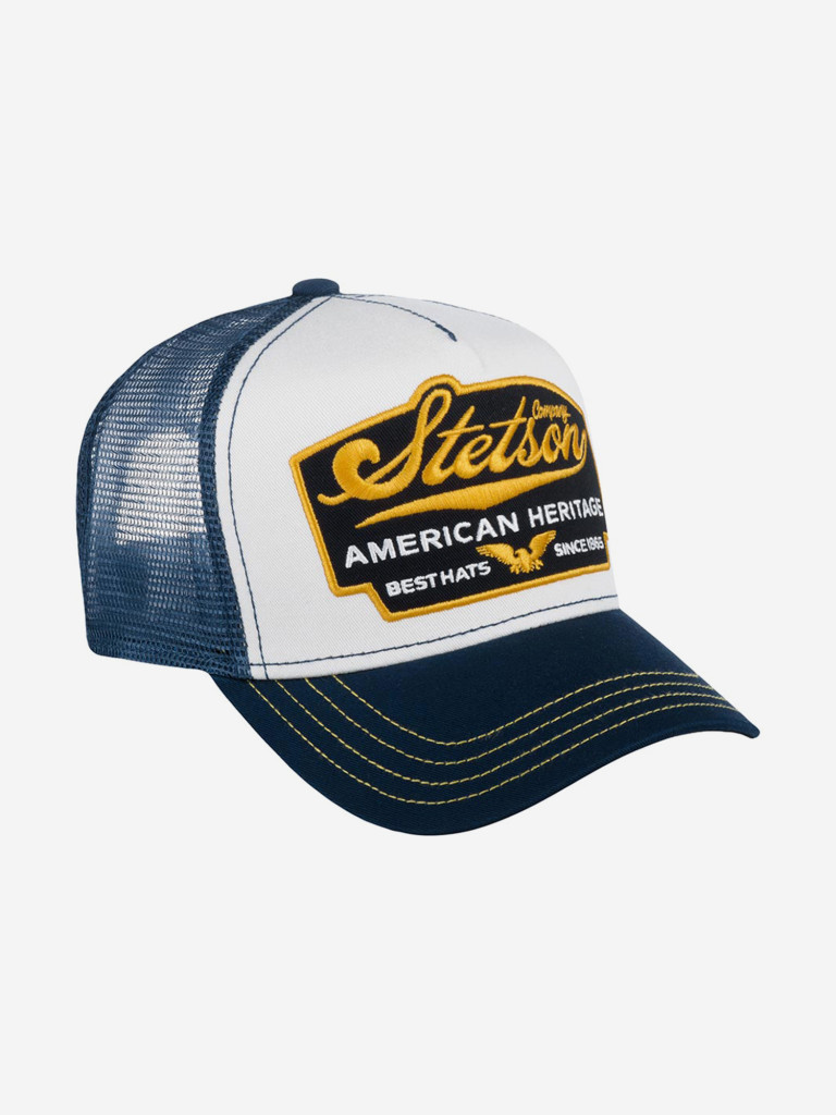 Бейсболка с сеточкой STETSON 7751103 TRUCKER CAP AMERICAN HERITAGE