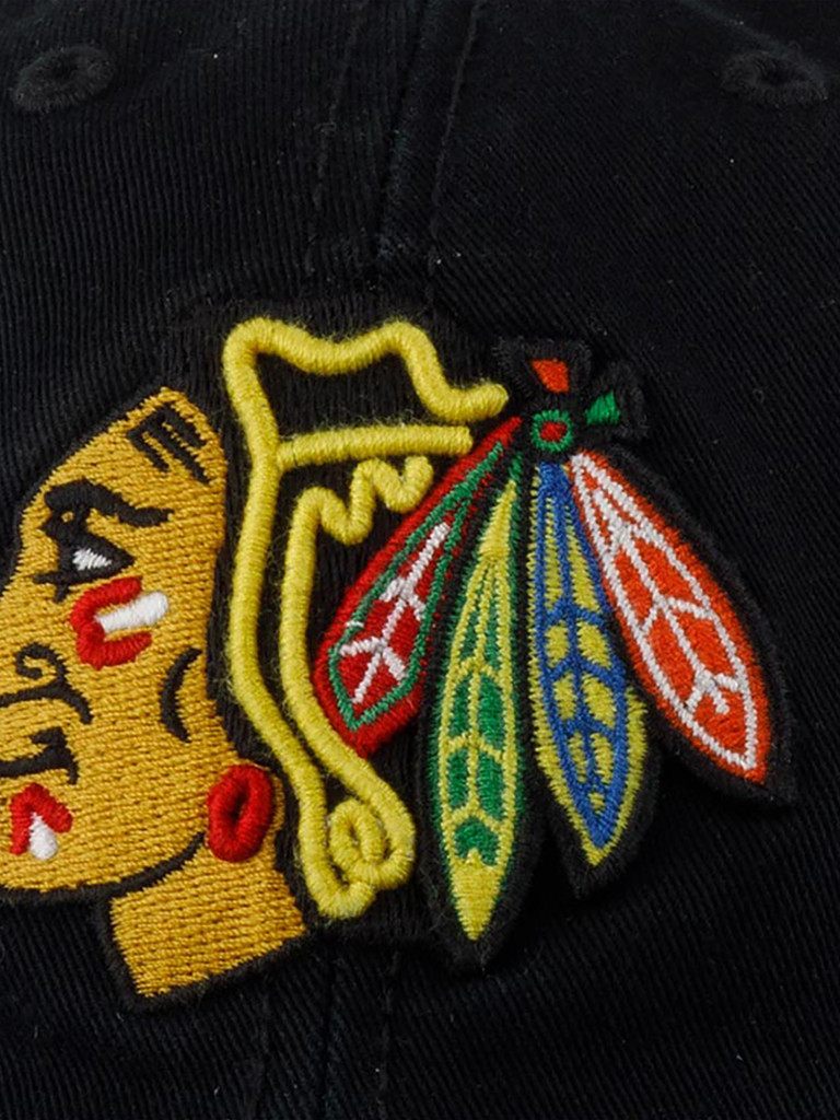 Бейсболка 47 BRAND H-FSVNF04RPF-BK Chicago Blackhawks NHL (черный)