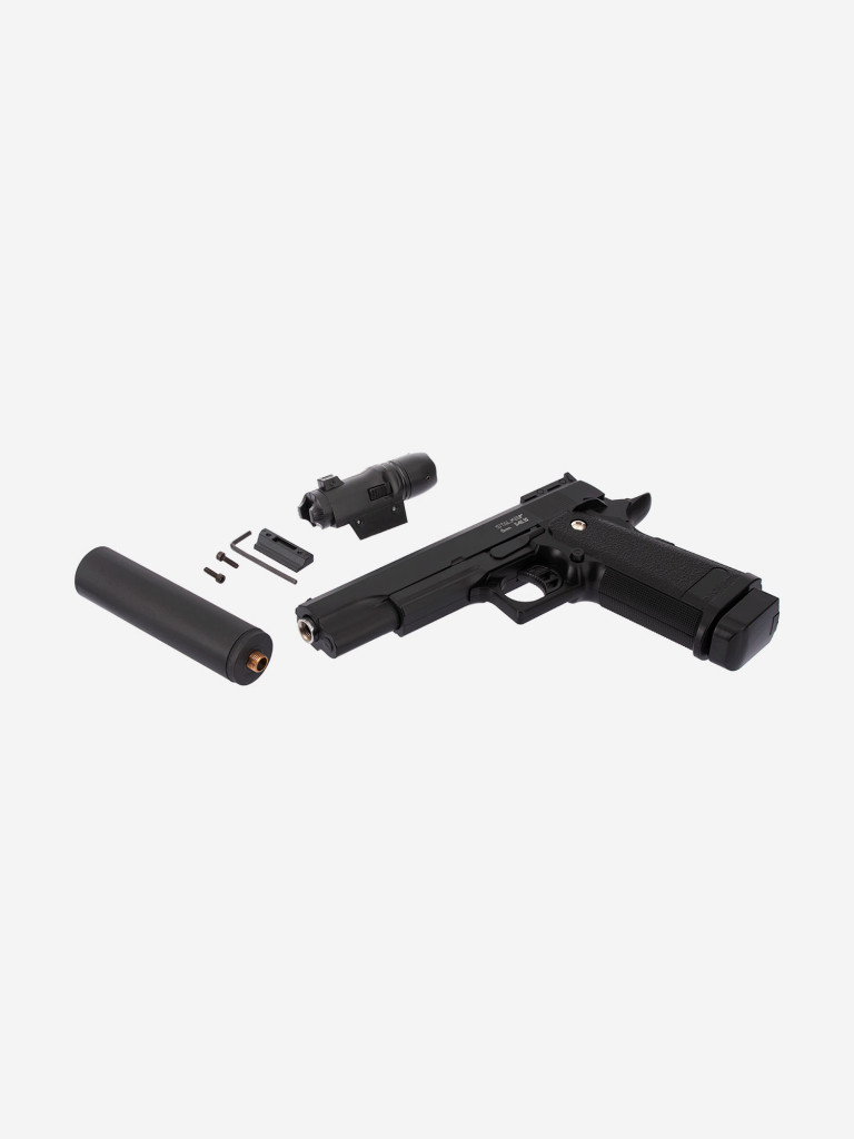 Пневматический Hi-Capa 5.1 Stalker страйкбольный пистолет металлический 6мм