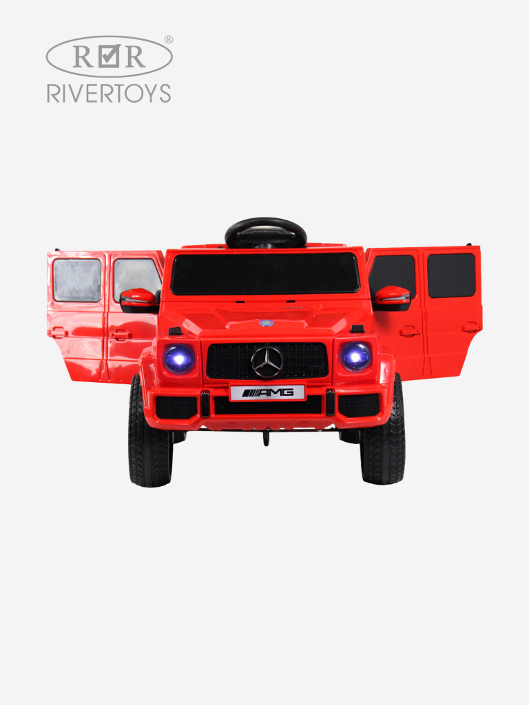Детский электромобиль RIVERTOYS Mercedes-AMG G63(G222GG) красный