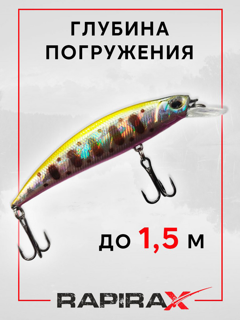 Воблер RapiraX X-ARROW 10 гр. цв. D