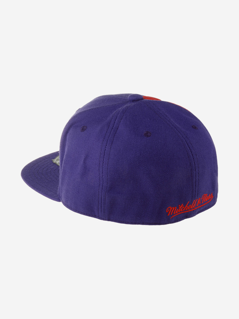 Бейсболка с прямым козырьком MITCHELL NESS HHSF2990-TRAYYPPPPURP Toronto Raptors NBA (фиолетовый)